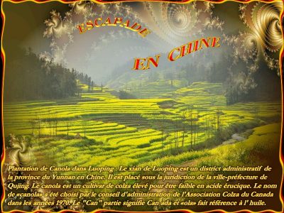 Escapade en Chine