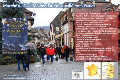 Marché de Noël Médiéval à Ribeauvillé – Première Partie