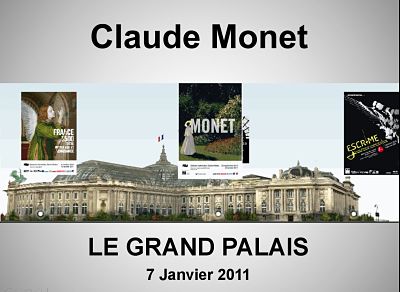 Claude Monet – Galeries Nationales Grand Palais Paris – septembre 2010 – Janvier 2011