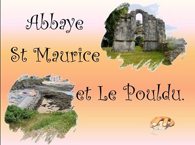 Abbaye Saint Maurice et la station balnéaire du Pouldu