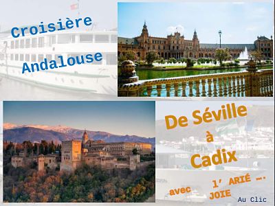 Croisière andalouse – De Séville à Cadix