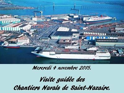Visite guidée des chantiers navals de Saint -Nazaire – STX