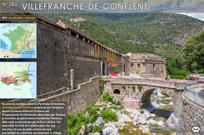 Villefranche-de-Conflent (Pyrénées Orientales)