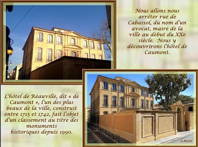L’hôtel de Caumont – Aix-en-Provence + L’Oppidum d’Entremont