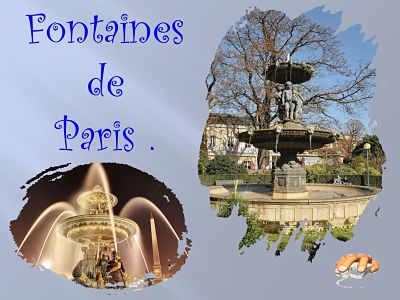 Les fontaines de Paris