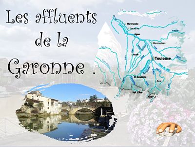 Les affluents de la Garonne