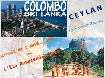 Sur la Route des Indes - l'île resplendissante - Colombo - Ceylan