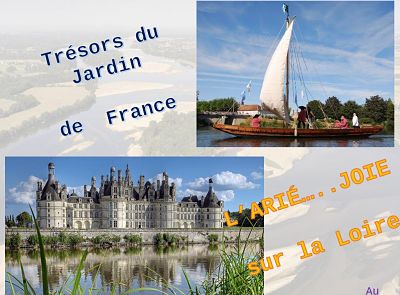 Trésors du Jardin de France - Val de Loire - L'Arié..Joie sur la Loire