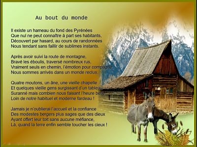 Hameau pyrénéen – Au bout du monde