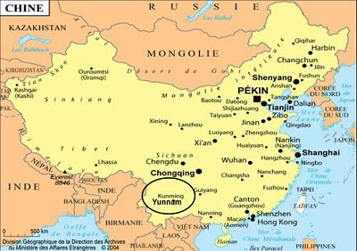 Découverte de la région de Yunnan (Chine)