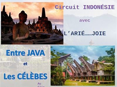 Circuit Indonésie avec Guy l'ARIÉ...JOIE - Entre Java et les Célèbes