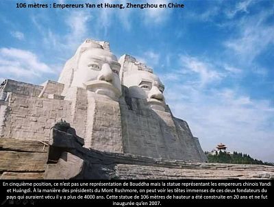 Les 10 plus grandes statues du monde (enfin, à ce jour)