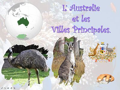 L'Australie et ses villes principales
