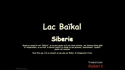 Lac Baïkal (Sibérie)