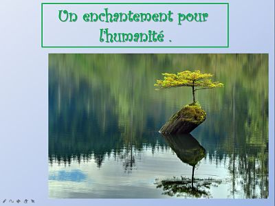 Un enchantement pour l'humanité