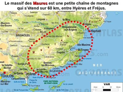 le massif des Maures