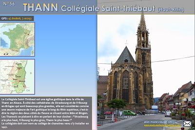 Thann - Collégiale Saint-Thiébaut (Haut-Rhin)