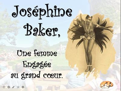 Joséphine Baker - Une femme engagée au grand cœur