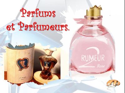 Parfums et parfumeurs