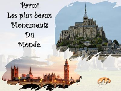 Parmi les plus beaux monuments du monde