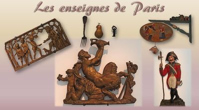 Les enseignes de Paris