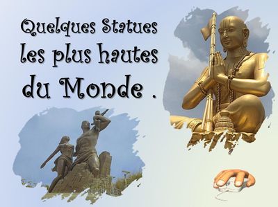 Quelques statues les plus hautes du monde