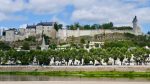 Vue sur le château de Chinon